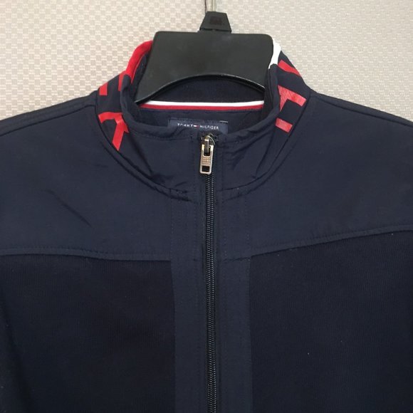 Tommy Hilfiger Zip-Up Sweater Jacket Youth Large 12-14 - Picture 2 of 13